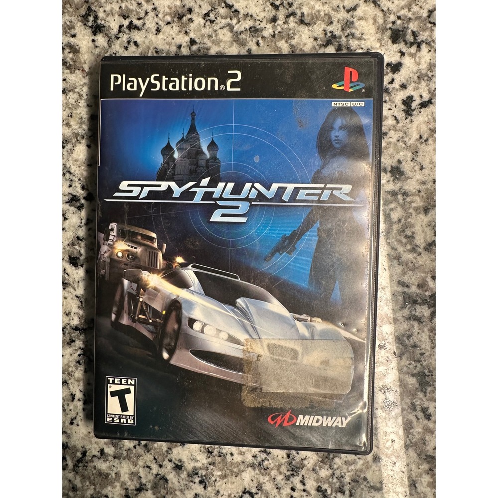 PlayStation 2 Game Spy‎ Hunter 2 Complete Disc Manual Case PS2 Midway